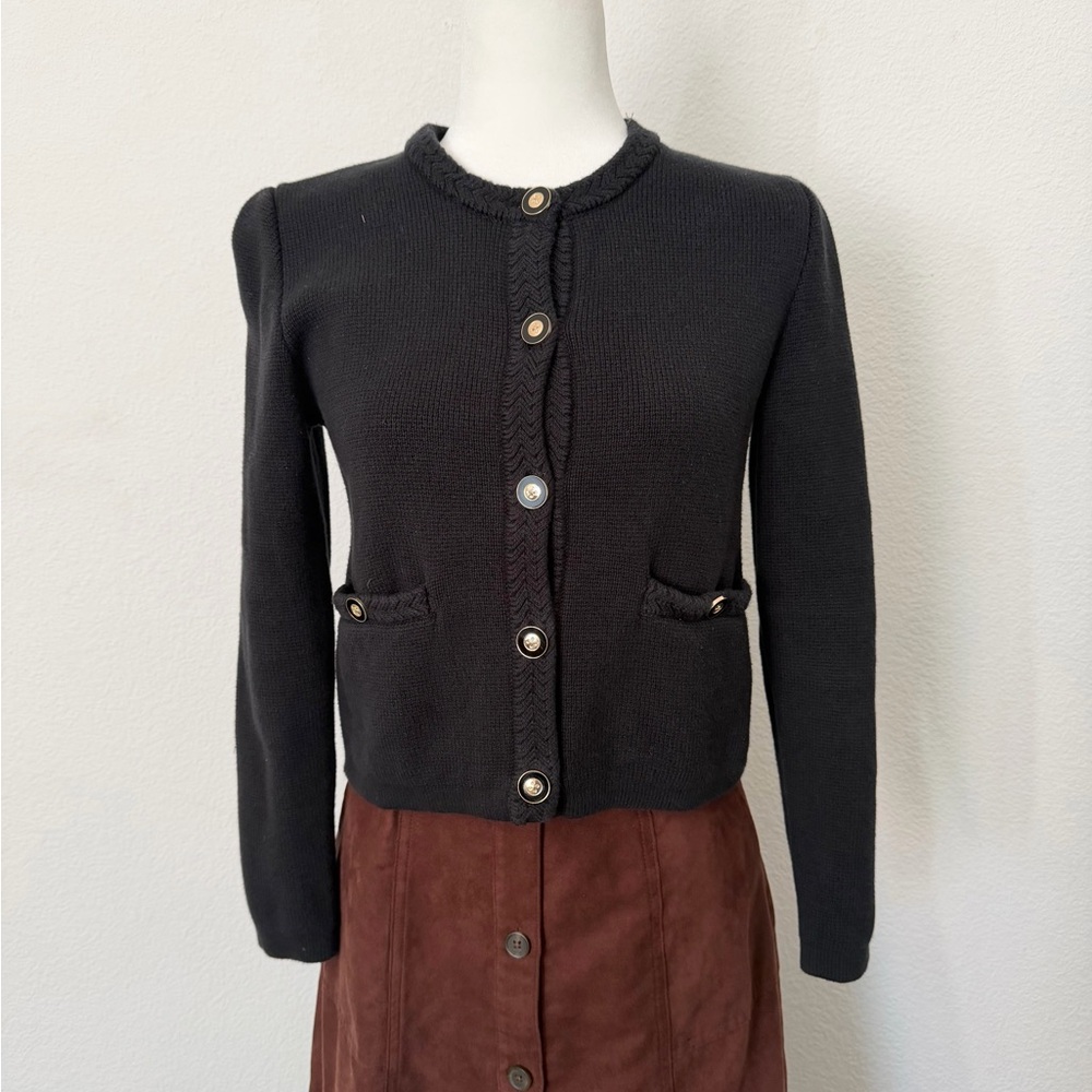 J. Crew Black Cardigan